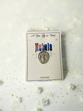 Load image into Gallery viewer, Nebula Goddess Pendant - Fine Metal Feminine Symbol Jewellery - Mystical Empowerment Charm