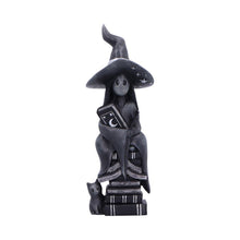 Laden Sie das Bild in den Galerie-Viewer, Little Souls Shine Figurine Mystical Witch & Spell book Gothic Wiccan Altar Decor