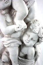 Load image into Gallery viewer, Stone Effect Cherub Garden Statue - Angel Bird Bath, Feeder or Elegant Jardiniere