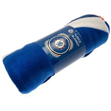 Load image into Gallery viewer, Chelsea FC Official Fleece Blanket – Soft & Warm, Large Club Crest Design