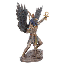 Laden Sie das Bild in den Galerie-Viewer, Ra Egyptian Sun God Statue Figurine Ornament Sculpture Winged Deity Mythology Decor