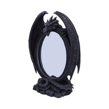 Load image into Gallery viewer, Gothic Dragon Mirror Fantasy Home Decor Figurine Halloween Spooky Free Standing Gift
