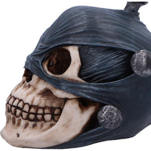 Laden Sie das Bild in den Galerie-Viewer, Macabre Nail Skull Figurine Gothic Style Halloween Prop Dark Symbolic Horror Art