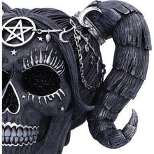 Load image into Gallery viewer, Gothic Baphomet Doll Skull Ornament Alchemy Fantasy Figurine Wiccan Pentagram Statue