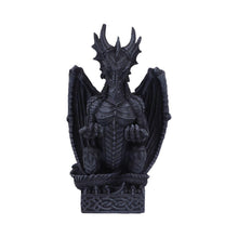 Load image into Gallery viewer, Dragon Pen Holder 15.2cm - Gothic Fantasy Desk Accessory - Hand-Painted Resin Dragon Figurine - Unique Office or Home Decor Gift