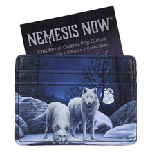 Load image into Gallery viewer, LP Warriors of Winter Card Holder Wolf Moon Fantasy Gothic Wallet