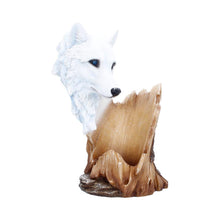 Laden Sie das Bild in den Galerie-Viewer, Wolf Head Wine Holder Fantasy Gothic Home Decor Animal Sculpture Wine Rack