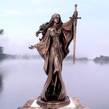 Load image into Gallery viewer, Lady of the Lake Enchantress Figurine Gothic Mythical Ornament Collectible Fantasy Statue