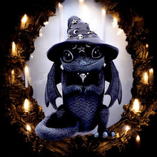 Load image into Gallery viewer, Lizard Figurine Cult Cuties Collectible Gothic Decor Wiccan Statue Home Decor