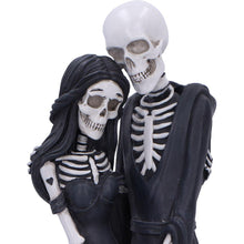Load image into Gallery viewer, Gothic Skeleton Embrace Figurine Couple & Dog Everlasting Macabre Fantasy Art
