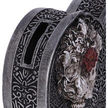 Laden Sie das Bild in den Galerie-Viewer, Till Death Do Us Part Skeleton Money Box | Gothic Couple Skull Heart Bank 17.1cm | Gothic Wedding Gift