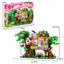 Load image into Gallery viewer, Treehouse 840 Piece Brick Construction Model Set Kids Girls Creative Toy Puzzle