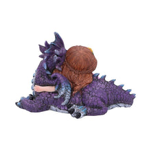 Load image into Gallery viewer, Resin Fairy and Dragon Figurine - Fantasy Art Gothic Ornament Gift 15cm