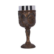 Load image into Gallery viewer, Valkyrie Goblet Resin Ornament - Nordic Mythology Stainless Steel Insert