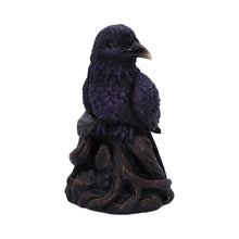 Laden Sie das Bild in den Galerie-Viewer, Gothic Raven Incense Burner Mystical Backflow Cone Holder Dark Halloween Art