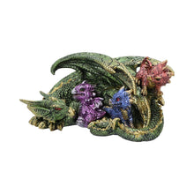 Load image into Gallery viewer, Fantasy Dragon Figurine Hatchling Ornament Gothic Mythical Creature Statue Art