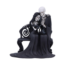 Load image into Gallery viewer, Romantic Death Embrace Statue Eternal Bond Skeleton Couple Fantasy Figurine