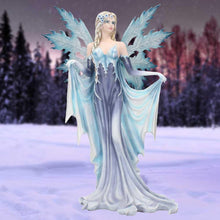 Load image into Gallery viewer, Aurora Frozen Fairy Figurine Winter Ice Queen Sculpture Fantasy Art Ornament