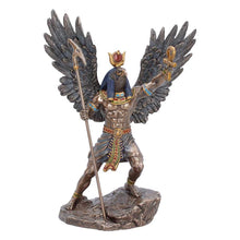 Laden Sie das Bild in den Galerie-Viewer, Ra Egyptian Sun God Statue Figurine Ornament Sculpture Winged Deity Mythology Decor
