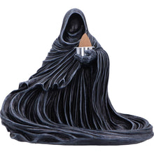 Laden Sie das Bild in den Galerie-Viewer, Gothic Backflow Incense Burner Grim Reaper Haunted Halloween Horror Statue