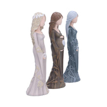 Load image into Gallery viewer, Wiccan Maiden, Mother & Crone Figurines Set 15cm Triple Goddess Statues Spiritual Altar Decor