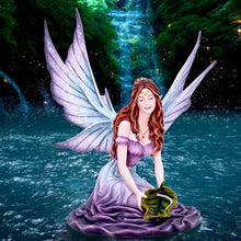 Charger l'image dans la galerie, Enchanted Fairy Figurine Mystical Statue Elegant Fantasy Ornament Home Decor