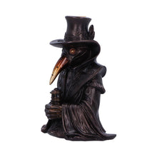 Laden Sie das Bild in den Galerie-Viewer, Backflow Incense Burner Plague Doctor Figurine Gothic Cone Holder Ornament