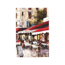 Load image into Gallery viewer, CHAMPS ELYSEES 2 Ceramic Art Tile by Brent Heighton - Paris Cafe Scene 30x20 cm, Ready to Hang, French Street Decor