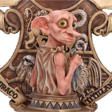 Load image into Gallery viewer, Harry Potter Dobby Bookend 20cm - Officially Licensed Collectible Hogwarts House Crest