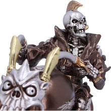 Load image into Gallery viewer, Steampunk Skeleton Motorbike Figurine Gothic Rider Statue Fantasy Horror Ornament