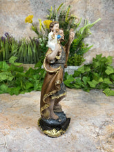 Laden Sie das Bild in den Galerie-Viewer, Statue of Saint Christopher & Jesus Religious Figure Religious Sculpture 20 cm-OsirisTradingUK