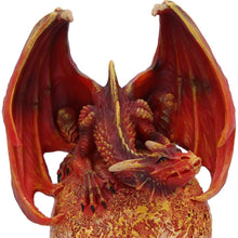 Laden Sie das Bild in den Galerie-Viewer, Gothic Planet Dragons Venus Figurine Red Fire Fantasy Statue Astrology Ornament Gift