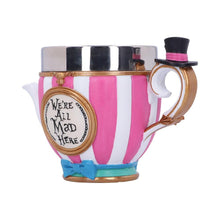 Load image into Gallery viewer, Pinky's Up Mad Hatter "We're All Mad Here" Cup 11cm - Exclusive Nemesis Collection