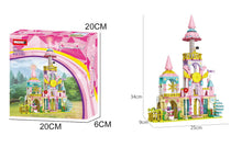 Load image into Gallery viewer, Dream City Castle 347pc Construction Puzzle Princess Fantasy Palace Playset