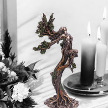 Laden Sie das Bild in den Galerie-Viewer, Bronze Forest Nymph Elemental Figurine 25cm | Mythological Resin Statue
