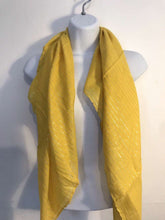 Load image into Gallery viewer, Beautiful Ladies Yellow/Mustard 100% Rayon Scarf-OsirisTradingUK