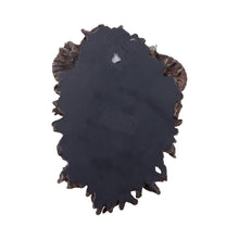 Laden Sie das Bild in den Galerie-Viewer, Pagan Horned Forest Guardian Sculpture Green Man Wall Plaque Wiccan Decor