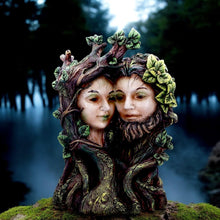 Load image into Gallery viewer, Greenman Tree Spirit Ornament | Woodland Green Man Figurine Home Decor 19cm