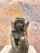 Load image into Gallery viewer, Enchanting Flower Fairy Shelf Sitter, 26.5cm – Graceful Resin Fairy Figurine for Whimsical Home Accents-OsirisTradingUK