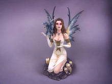 Load image into Gallery viewer, Enchanted Resin Fairy with Dragon Statue - Handcrafted Fantasy Figurine, Mythical Creature Decor, Magic Realm Sculpture, Collector's Piece-OsirisTradingUK