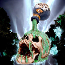 Load image into Gallery viewer, Toxic Waist Gothic Skull Figurine Fantasy Horror Statue Home Decor Ornament