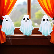 Laden Sie das Bild in den Galerie-Viewer, Spooky Ghost Figurine Set Hear No, Speak No, See No Evil Halloween Figurines
