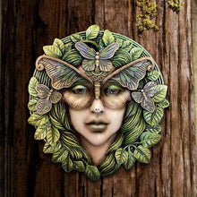 Load image into Gallery viewer, Celtic Goddess Tree Spirit Wall Plaque Mystical Garden Decor Spiritual Ornament