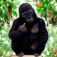 Load image into Gallery viewer, Cheeky Gorilla Statue Hilarious Home Decor Office & Man Cave ornament Rude Gift