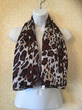 Load image into Gallery viewer, Beautiful Ladies Animal Print 100% Rayon Scarf-OsirisTradingUK