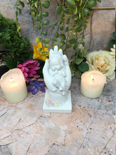 Load image into Gallery viewer, Beautiful Baby Girl Angel Cherub Resting in Hand Pink Roses Ornament Mothers Nana Grandma Gift Present-OsirisTradingUK
