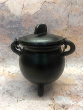 Load image into Gallery viewer, Cast Iron Cauldron Incense Burner Pagan Wiccan Altar Ornament-OsirisTradingUK
