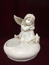 Laden Sie das Bild in den Galerie-Viewer, Angel Candle Holder Ornament Home Decoration Guardian Angels Collection-OsirisTradingUK