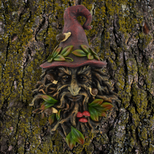Laden Sie das Bild in den Galerie-Viewer, Baum Gesicht Ent Zauberer Wand Plaque Fantasy Garten Ornament Home Dekoration Figur