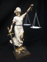 Load image into Gallery viewer, Lady of Justice Statue Lawyer Judge Gift Sculpture Office Ornament Decoration-OsirisTradingUK